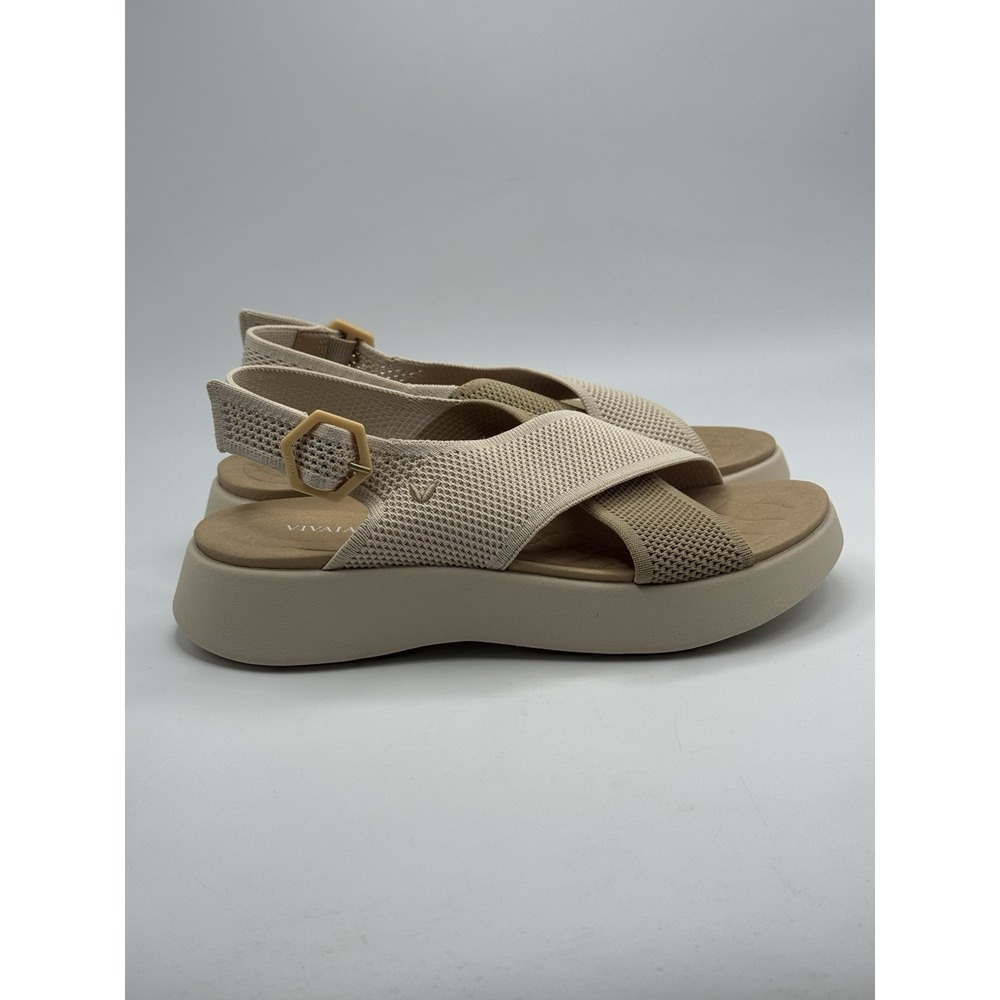 New Vivaia Womens Kara Adapt All Sport Sandal Ivory Nude Arch Support  EU 41